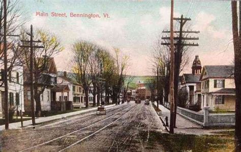 old bennington historic district|old bennington vt history.